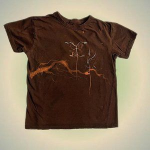 Brown fairy baby tee 🤎 Size L